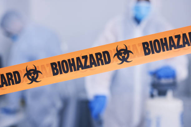 Professional Biohazard technician working in Refugio, TX